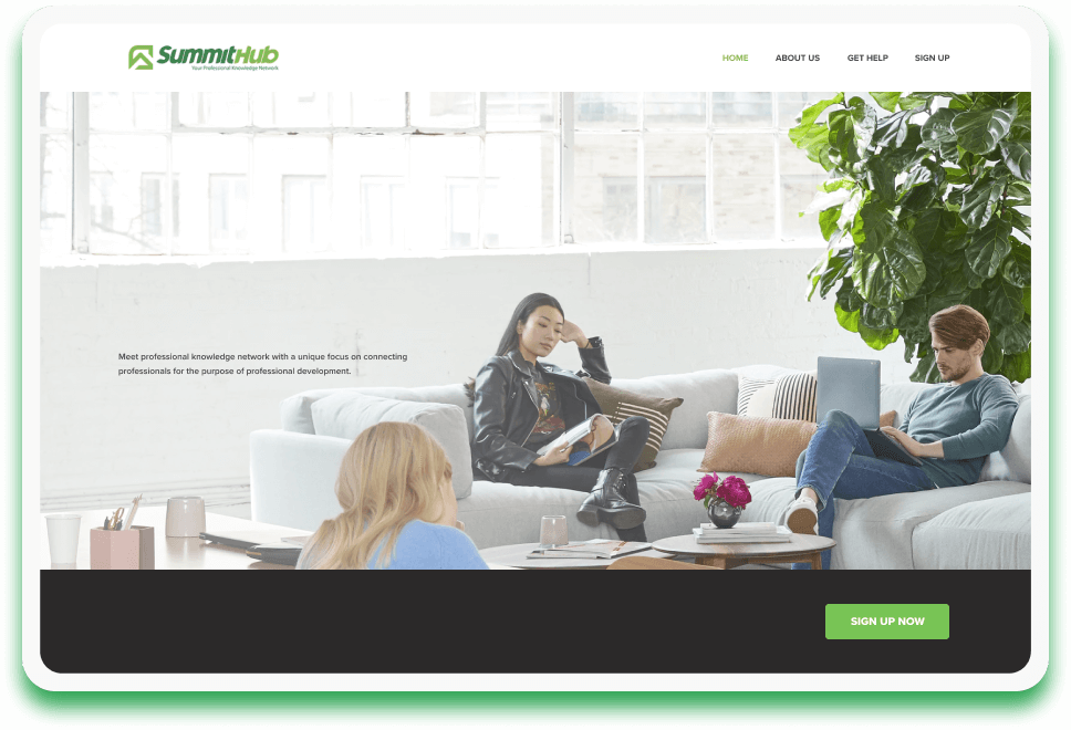 SummitHub - the cloud-based professional knowledge network. Syndicode clients