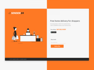Identity and web design for Senden24