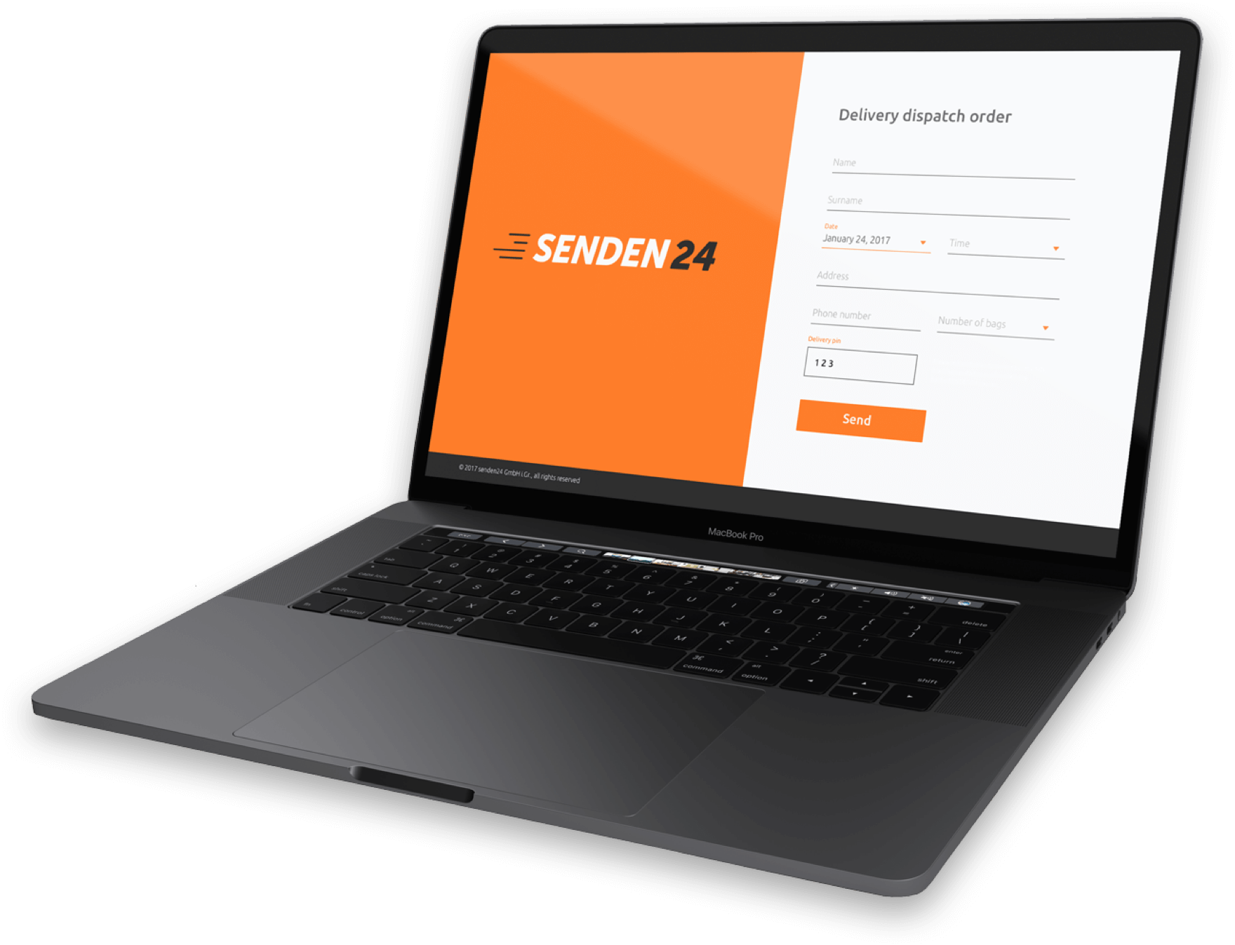 DELIVERY DISPATCH ORDER FORM Senden24