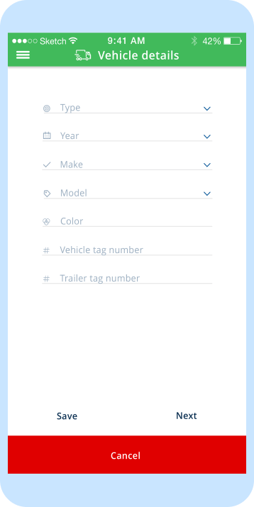 KwikiMove mover registration workflow steps. Syndicode