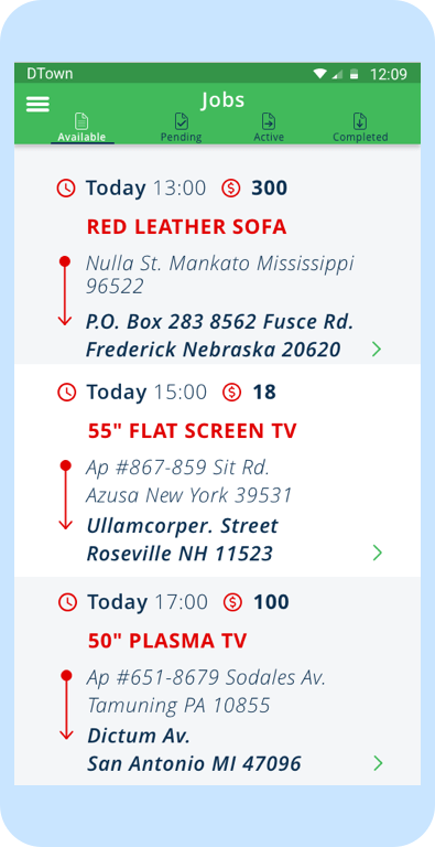 KwikiMove Mobile mover start page. Synicode