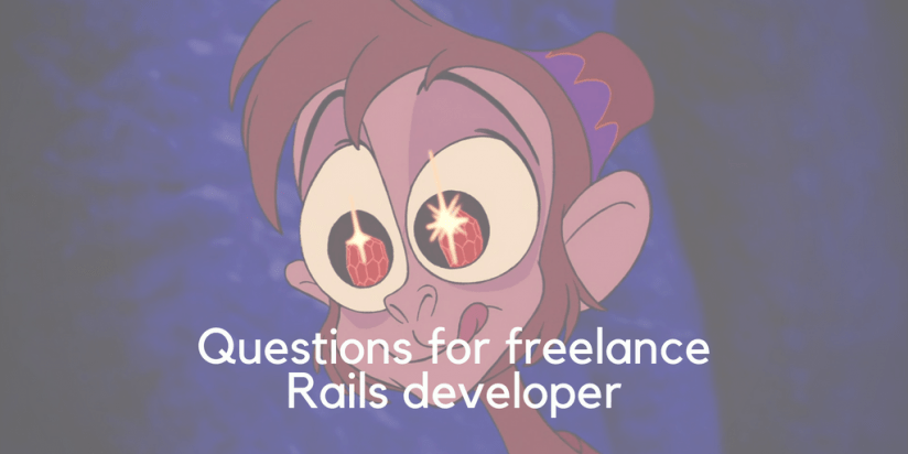The scope of questions for freelance Rails developer The scope of questions for freelance Rails developer. Syndicode news