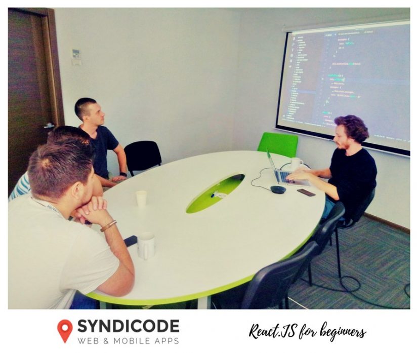 Friday evening presentation. React.js for beginners Friday evening presentation. React.js for beginners. Syndicode event