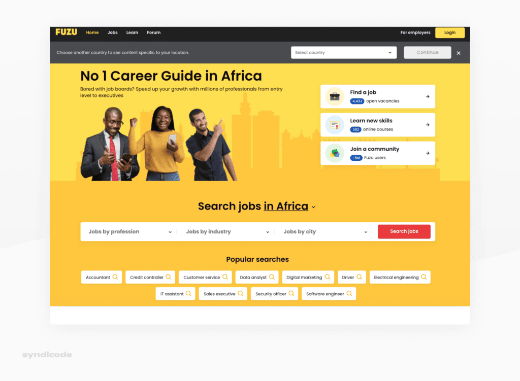 Fuzu – African job search platform