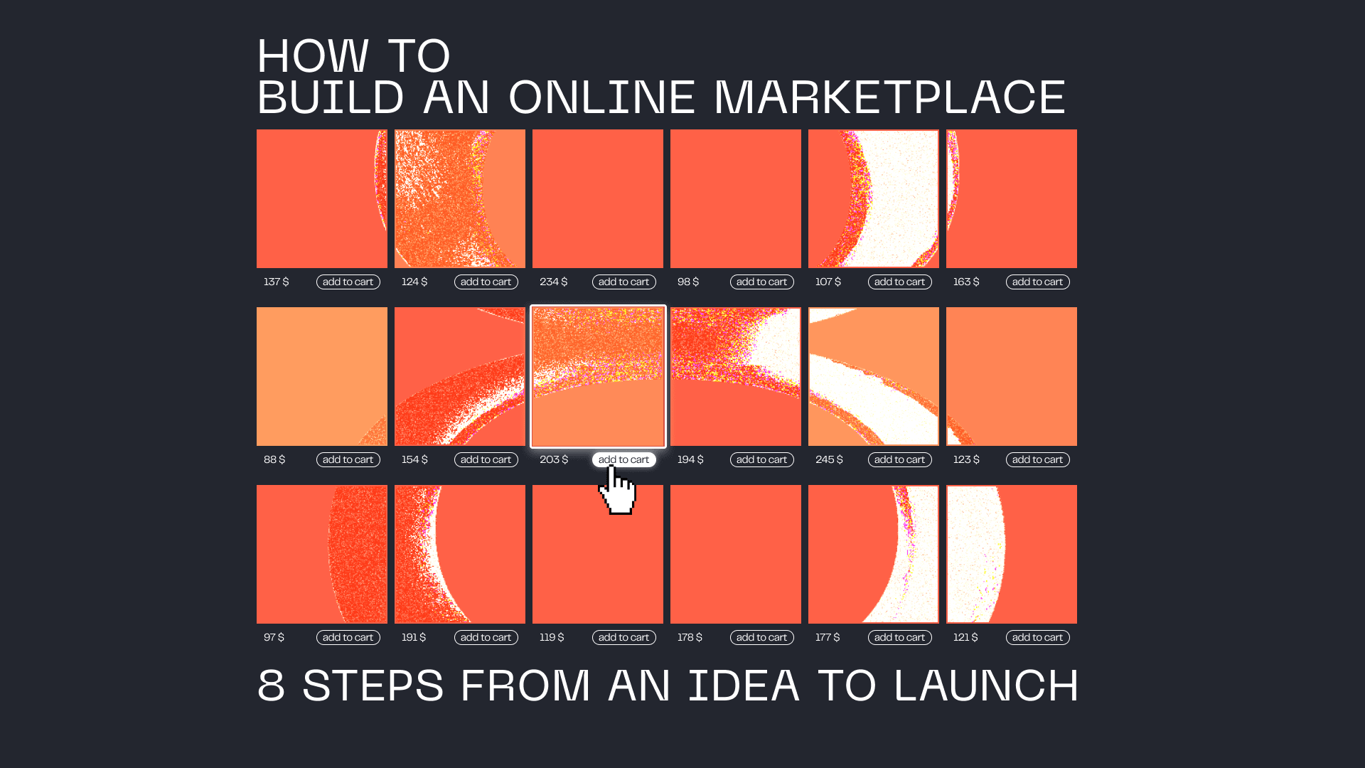 How to build an online marketplace? 8 steps from an idea to launch